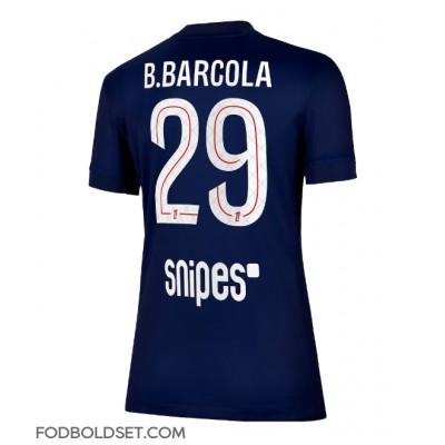 Paris Saint-Germain Bradley Barcola #29 Hjemmebanetrøje Dame 2025-26 Kortærmet Paris Saint-Germain Bradley Barcola #29 Hjemmebanetrøje Dame 2025-26 Kortærmet
